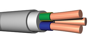 Кабель NYM-O 4x2.5