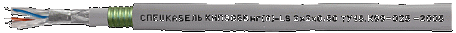 Кабель КИПЭВБВнг(А)-LS 9x2x0,6